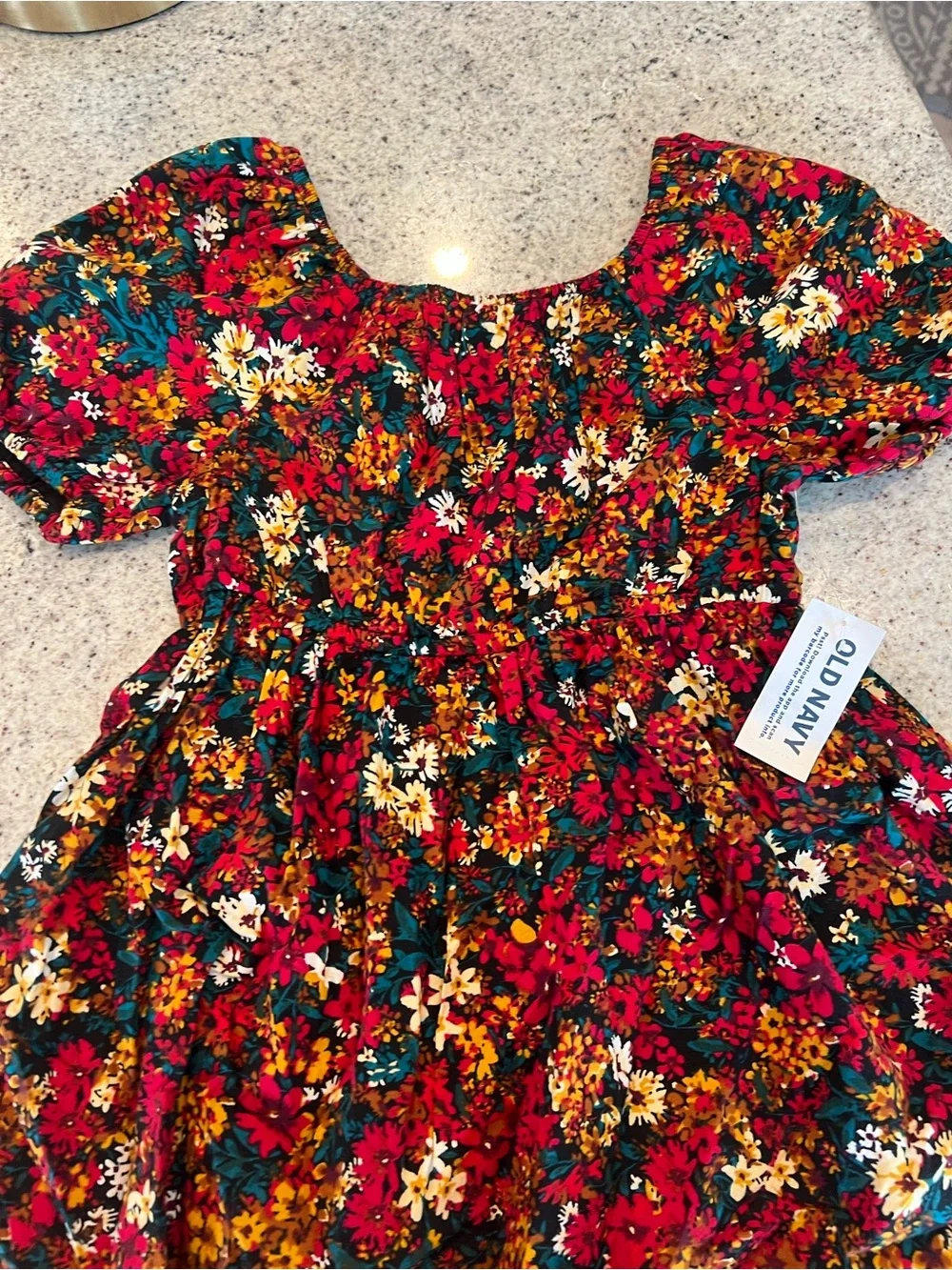 NWT Old Navy dress floral 3T